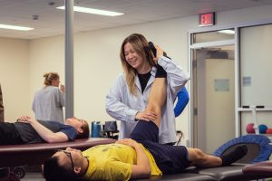 Daemen University PT lab demonstration