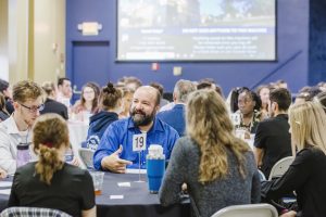 Daemen University students and professor at Interprofessional Event